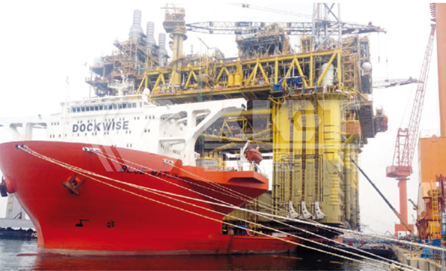 Heavy-Duty Long-Distance Lifting & Skidding Hydraulic Systems for the Synchronous Pushing and Load-out of Drilling Platforms