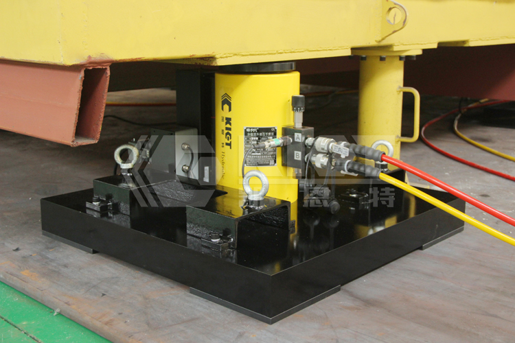 Multi-Stage Synchronized Lifting Cylinders