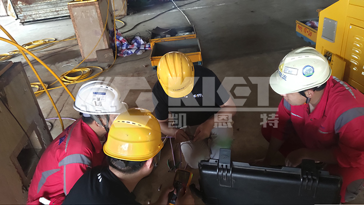 Preparations before weighing