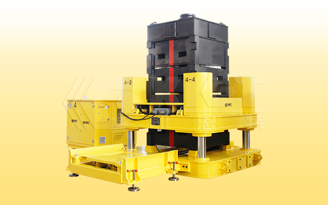 Step by step lifting and lowering equipment is applied in situations such as bridge demolition and drilling platform lifting