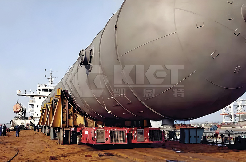 SPMT For Transporting Propylene Towers