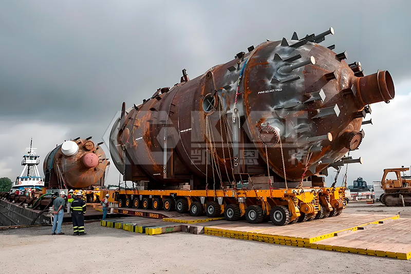 SPMT For Shipping Reactors