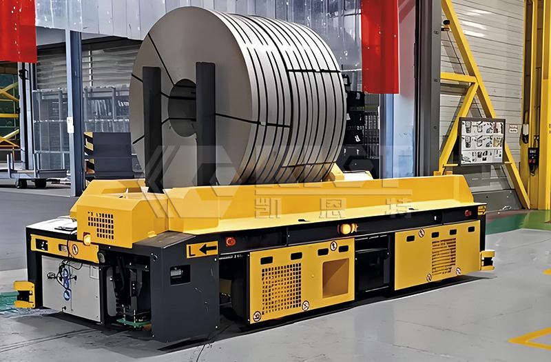 45T intelligent heavy-duty transfer vehicle is used for the transportation of steel coils