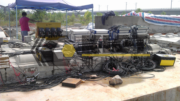 Ballastless Track Load Testing