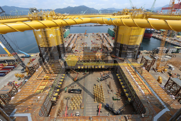 Heavy-Duty Long-Distance Lifting & Skidding Hydraulic Systems for Pushing Drilling Platforms