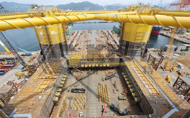 Heavy-Duty Long-Distance Lifting & Skidding Hydraulic Systems for Pushing Drilling Platforms