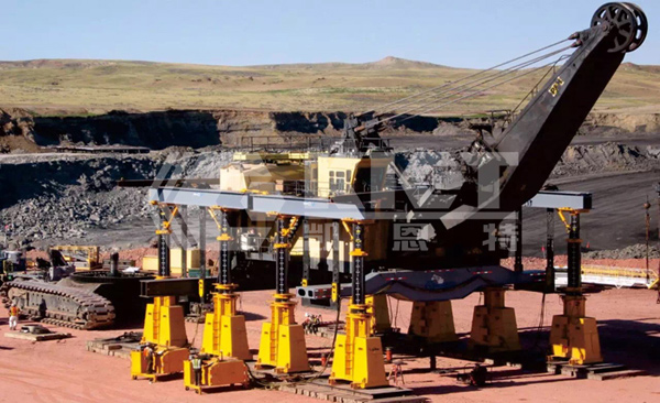 Hydraulic Gantry System for Excavator Lifting and Maintenance