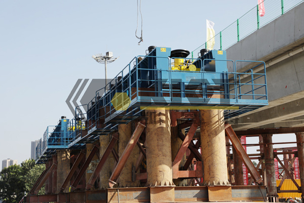 Canete provides complete equipment for walking intelligent lifting hydraulic system