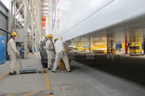 On-site Installation of Weighing Hydraulic Jacks