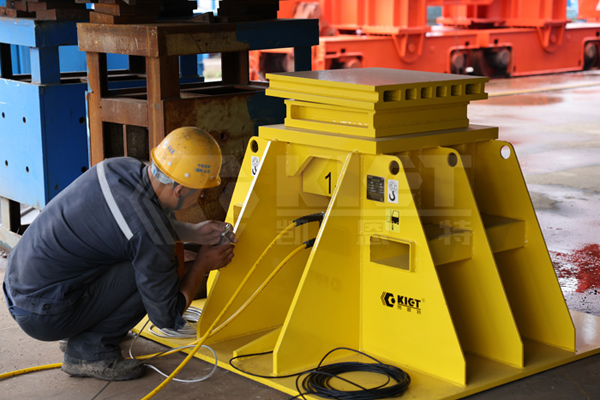 Mechanical Supports Being Installed