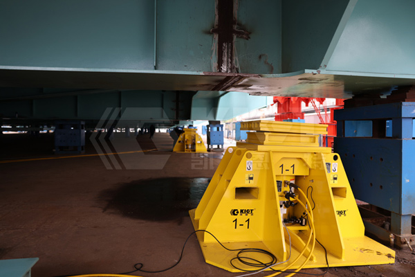 Mechanical Supports Being Installed
