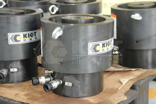 100 ton double-acting outer ring mechanical self-locking oil cylinder