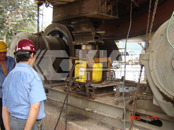 Rotary Kiln Maintenance and Lifting in Cement Plants with High-Tonnage Hydraulic Cylinders