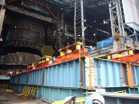 24×500-ton Hydraulic Jacks deployed for blast furnace maintenance at Ansteel Group