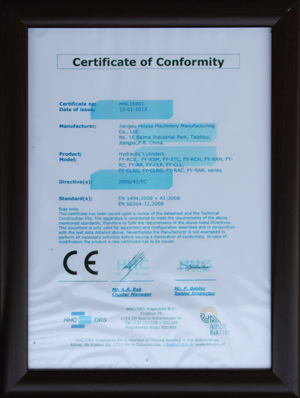 CE Certification (EU) obtained