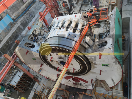 Multi-point Auto-Balancing Positioning System exported for segment installation in Melbourne West Gate Tunnel TBM