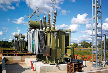 Heavy Skidding System installed transformer in ELKO, Latvia