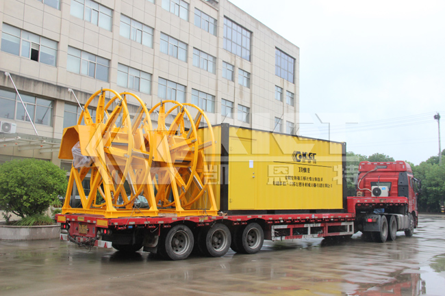 400 tons of steel strand synchronous lifting system shipped