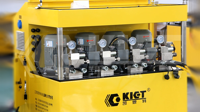 PLC hydraulic synchronous jacking system