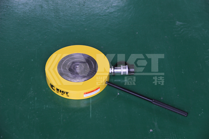 100 ton ultra-low thin hydraulic jack specification size