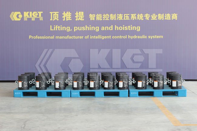 Anatomy of the structure of 100T large tonnage self-locking jack