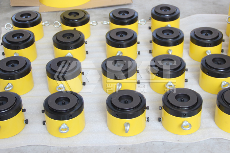 100 ton thin self-locking jack