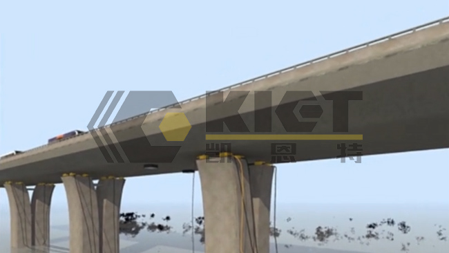 Synchronised Hydraulic Lifting for Highway Bridge