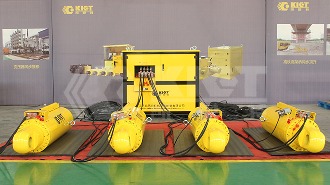 Precision Lifting: Synchronised Load Positioning System in Action